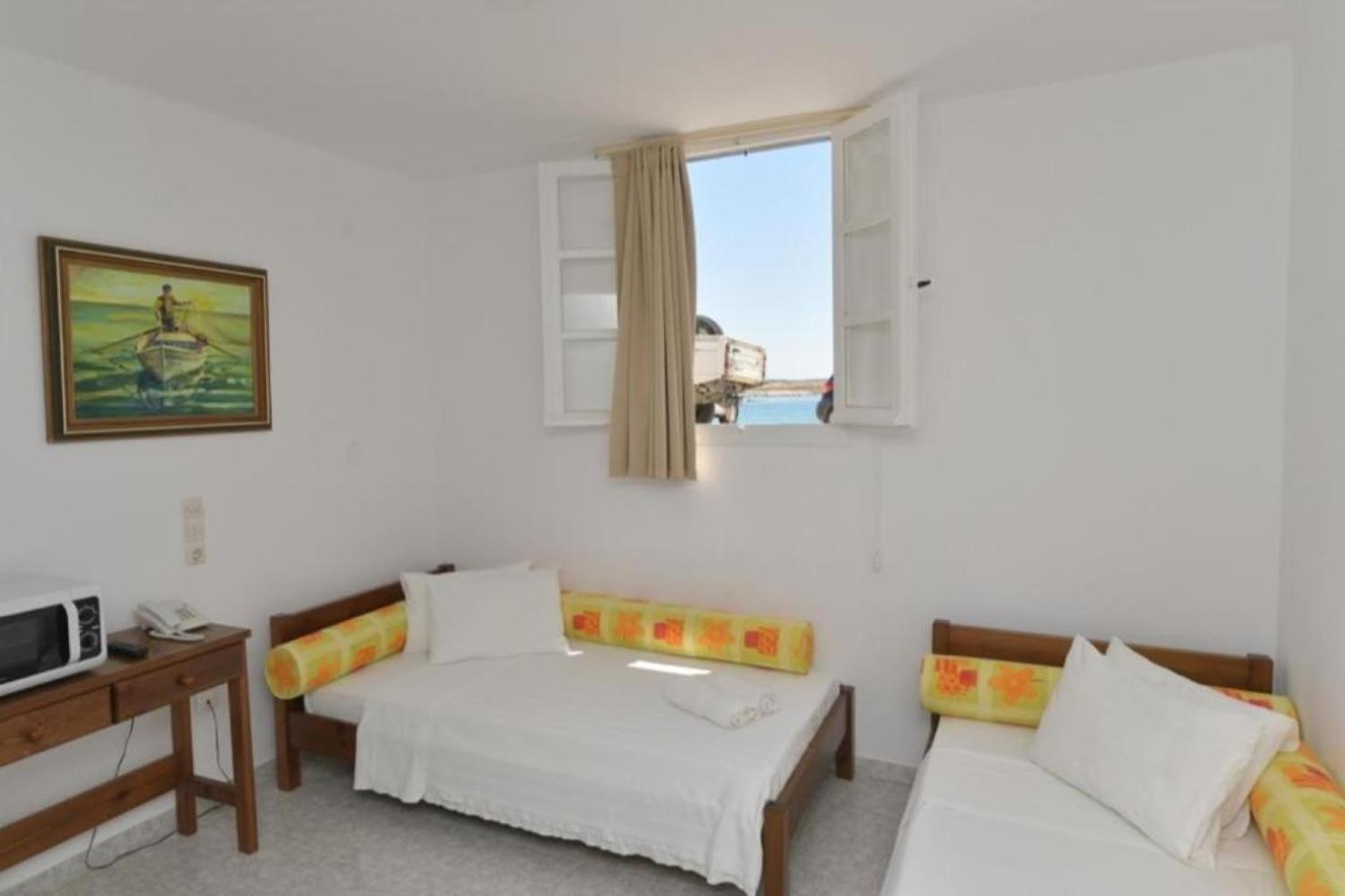 Beachfront Bocamviglies Rooms - Naoussa Bespoke View Quarto foto